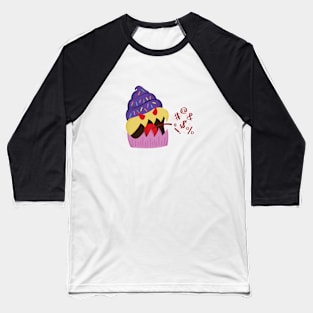 Cupcake Monster Baseball T-Shirt
